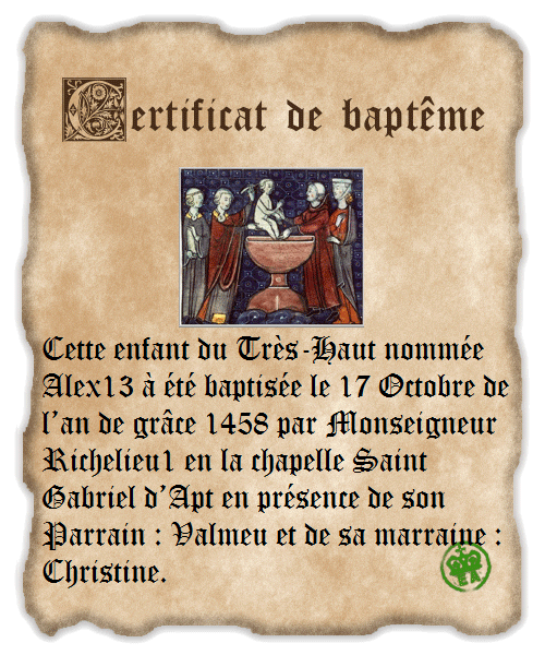 Baptême d'alex13 - Page 4 Certif10