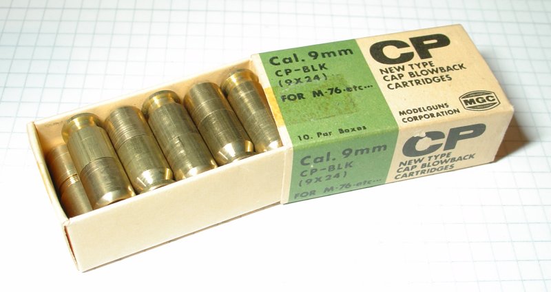 MGC Cal. 9mm (9x24) for M-76 etc Mgcm7611