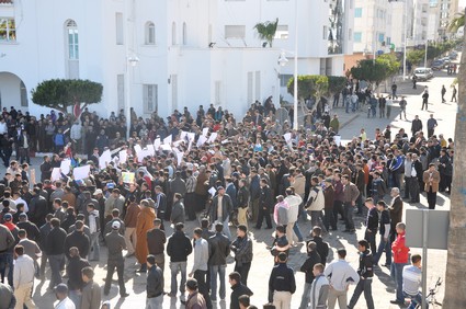 مظاهرة20 فبرايربالمغرب. تحبس انفاس المغاربة. Nador_10