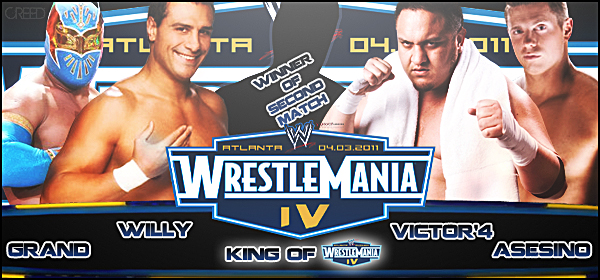 Cartelera de WrestleMania IV 5to12