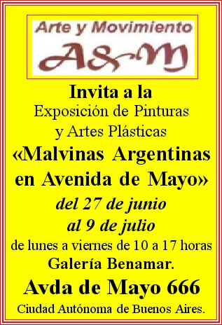 Malvinas Argentinas en Avenida de Mayo Aviso_11