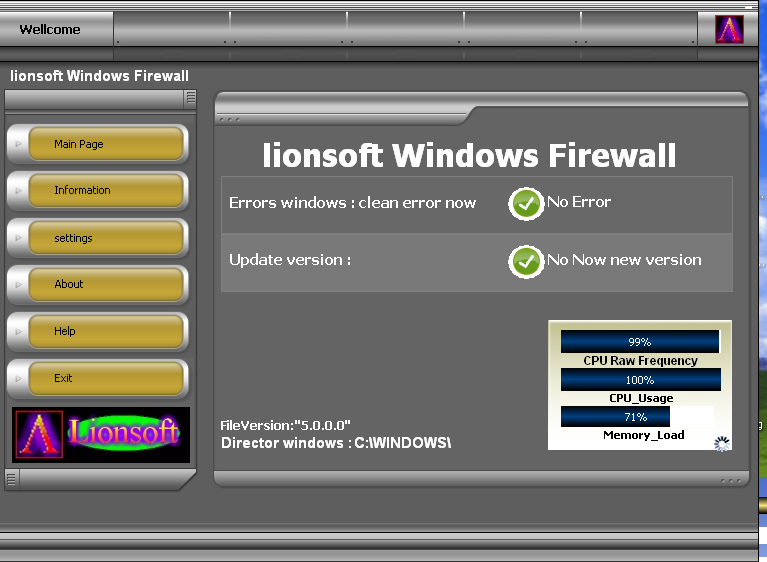  تحميل برنامج lionsoft Windows Firewall 5.0 17-05-10