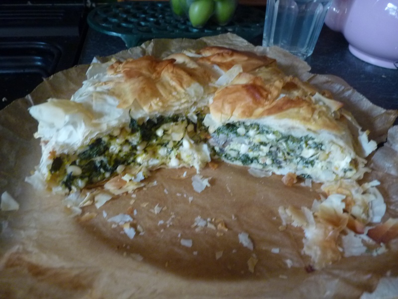 Spinach & Feta pie (Jamie Oliver recipe)