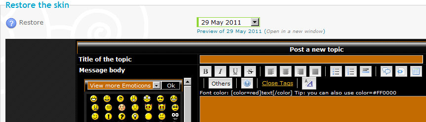 Incorrect Drop-down menu, form fields and header border color Abc310