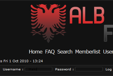 When I login to the forum my name is black so how can we change that white This20