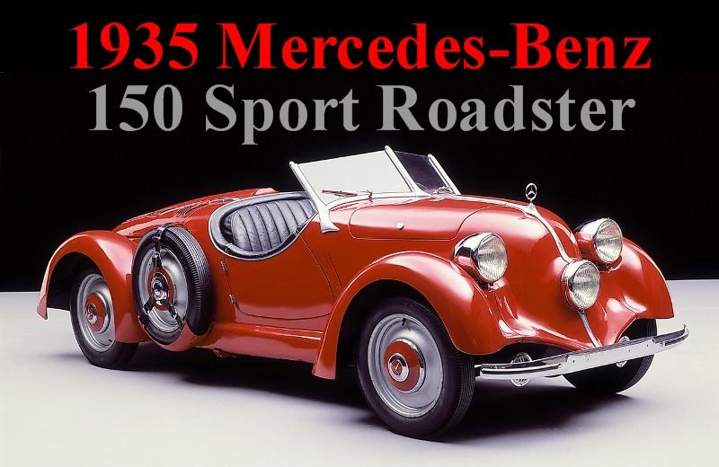 La Mercedes-Benz 150 Sport Roadster 1935 1935-m10