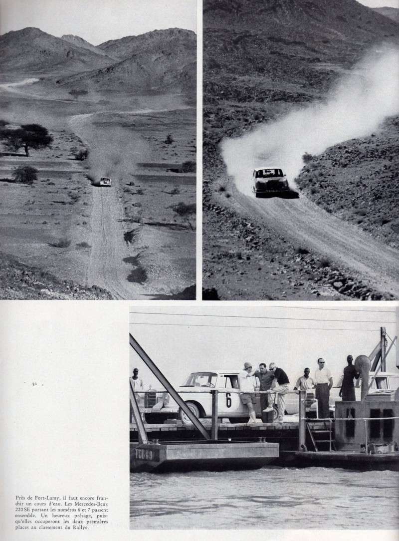 Rallye d'Afrique 1961 en 220SE 250-2717