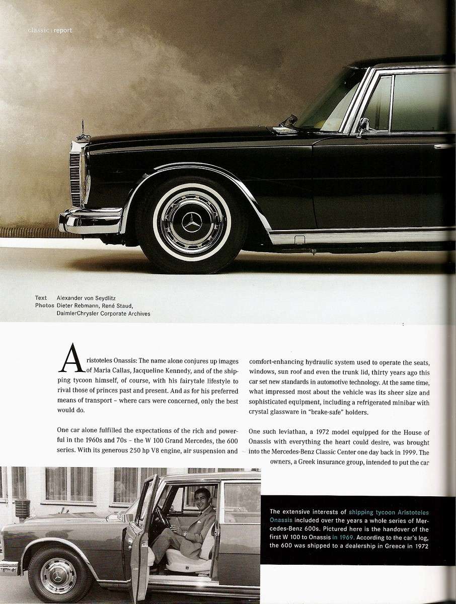 [Historique] La Mercedes 600 (W100 1963-1981) - Page 2 31806411