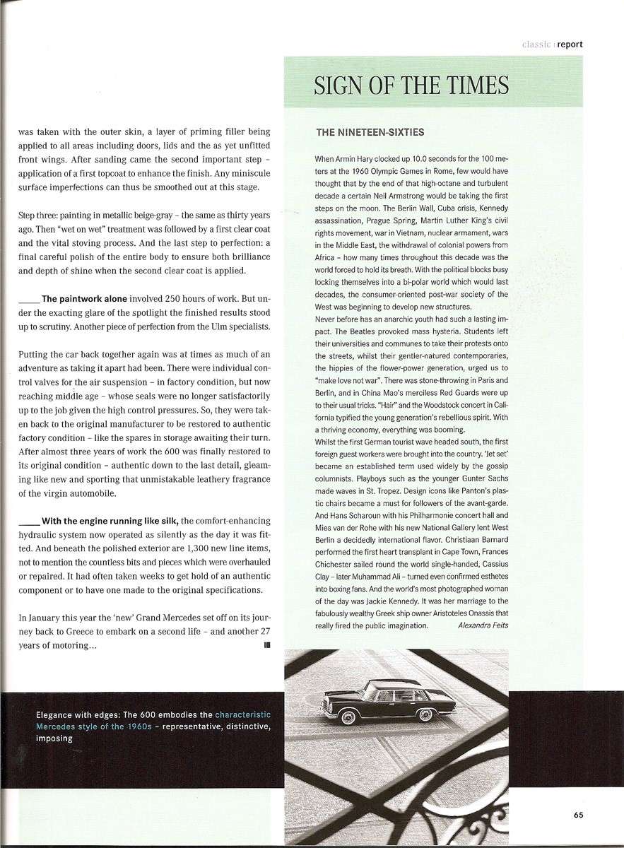 [Historique] La Mercedes 600 (W100 1963-1981) - Page 2 31814813
