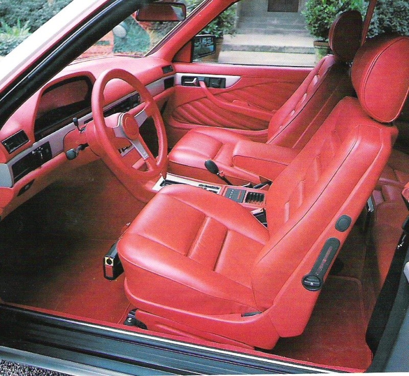 Les interieurs de W126 1980 - 1992 40e00910
