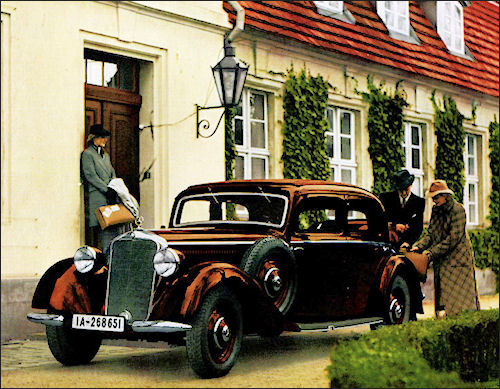Les Mercedes 230 (W143) 1937 Merce590