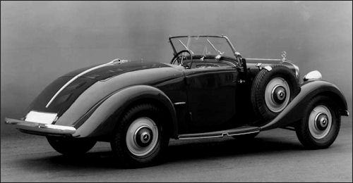 Les Mercedes 230 (W143) 1937 Merce600