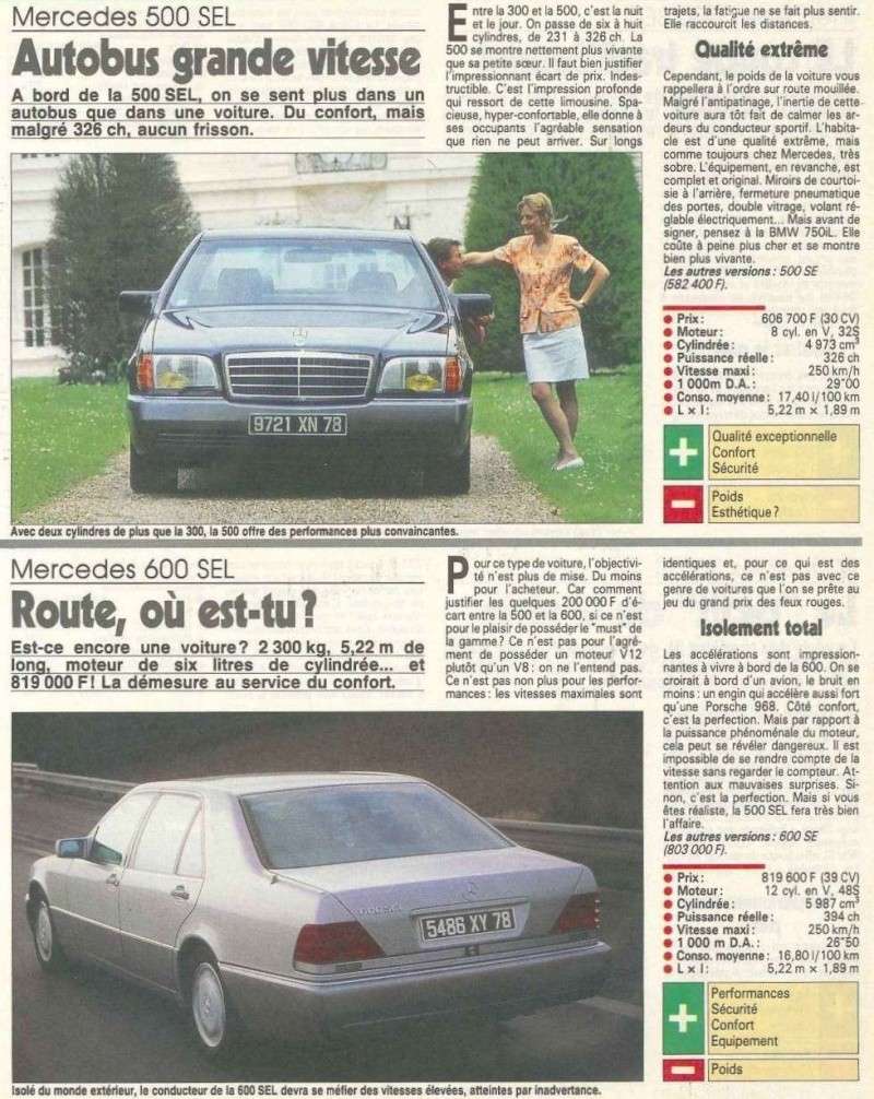 [Historique] La Mercedes Classe S (W140) 1991-1998  Scanne30