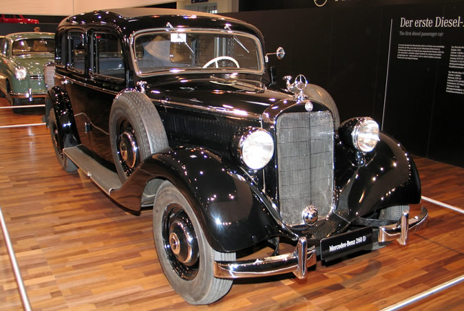 La Mercedes 260D 1936 Techno22