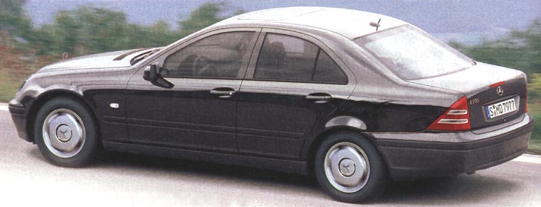 [Historique] La Mercedes W203 2001-2007  W203am11