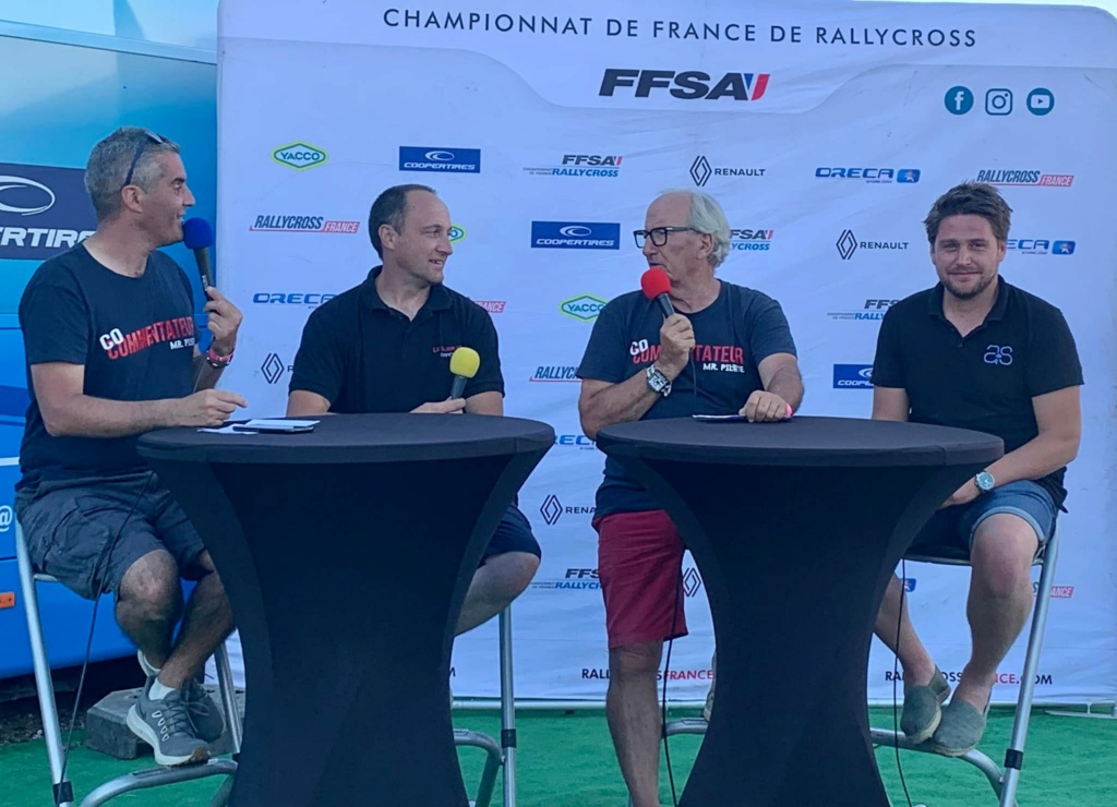Rallycross, championnat de France/ Les Anodeau dans la course Juju710