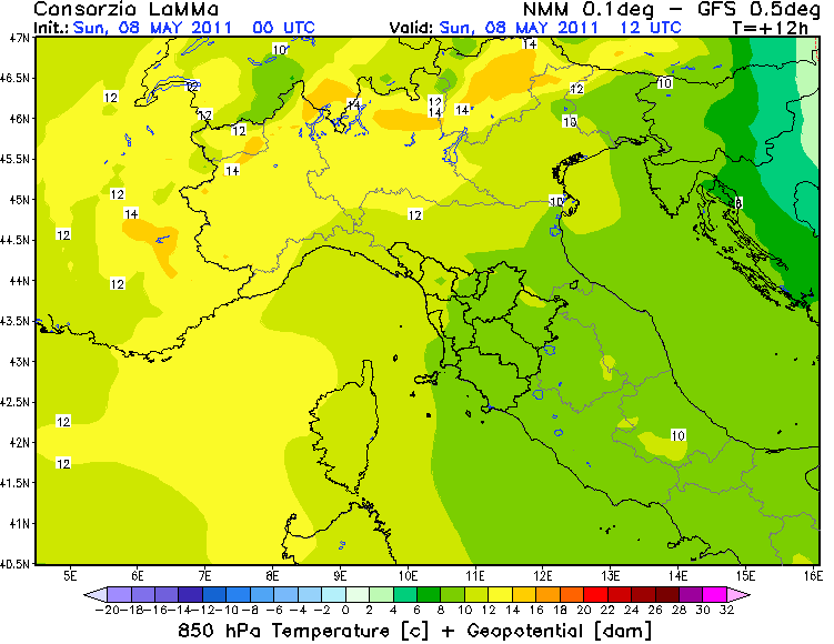 osservazioni  8 maggio Tz850z10