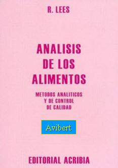 Análisis de Alimentos - Métodos Analíticos y de Control de Calidad por R. Lees Analis10