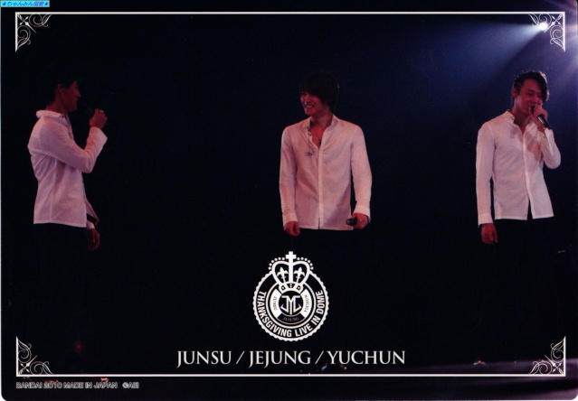 JYJ THANKSGIVING LIVE IN DOME Visual Plate 1714