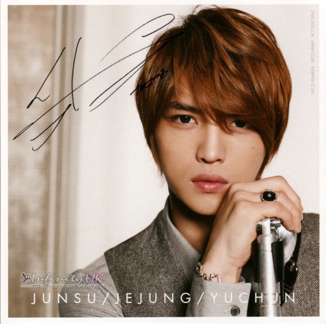 JYJ Mini Album ‘The…’ Album Jacket Postcards + version CD 224