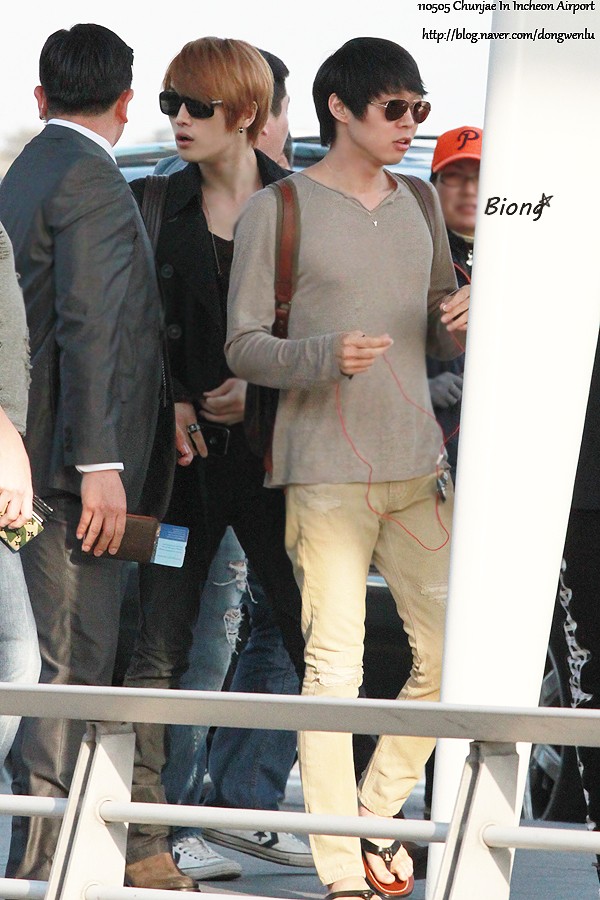 [Foto + Video] JYJ en aeropuerto de Incheon 3258