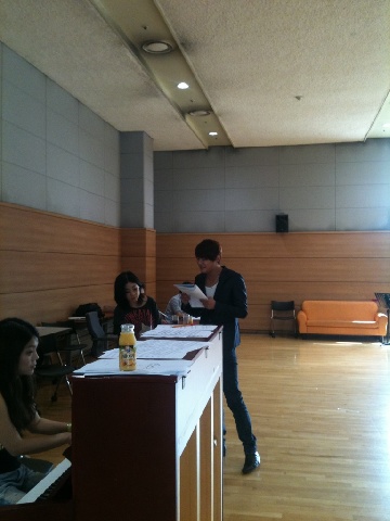 Junsu ensayando para el concierto de Mozart 53245310