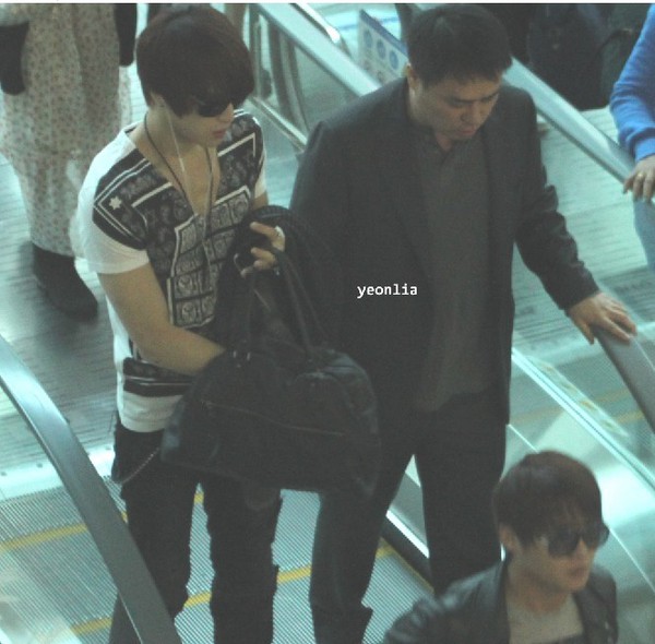 JYJ en aeropuerto de Incheon a Bangkok  763