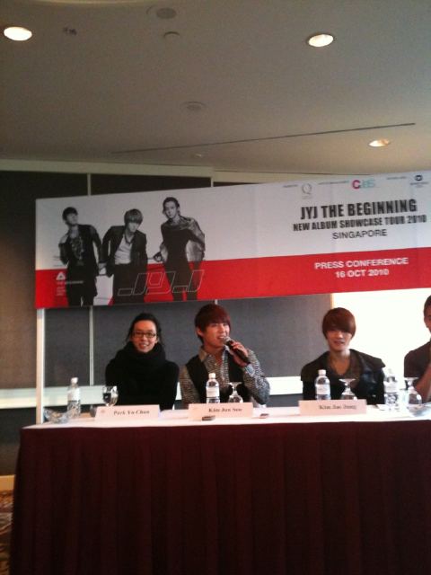  JYJ conferencia de prensa en Singapur  Sg1510