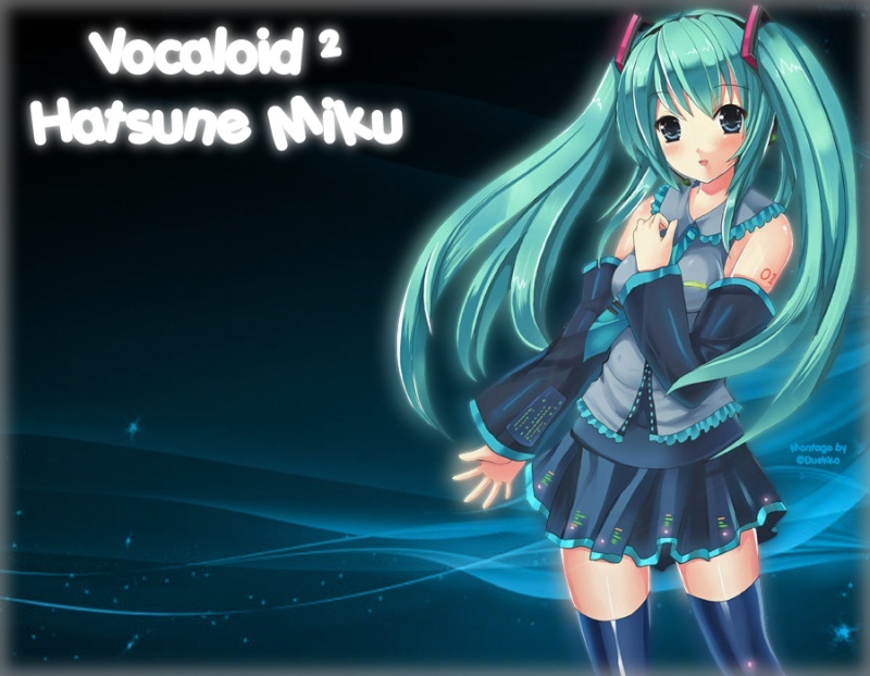Hatsune - Vocaloid² Hatsune Miku Montag16