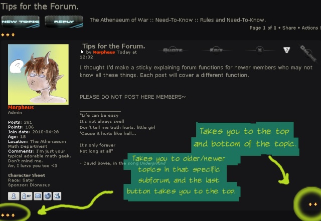 Tips for the Forum. Bottom10