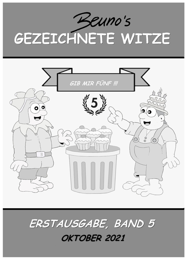 'Beuno's Gezeichnete Witze': Sammelband 5 ab sofort erhältlich!' Anzeig12