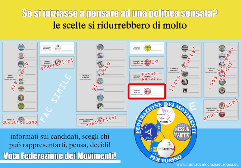 CANDIDATI ELEZIONI COMUNALI AMMINISTRATIVE TORINO 2011 Fac_si10