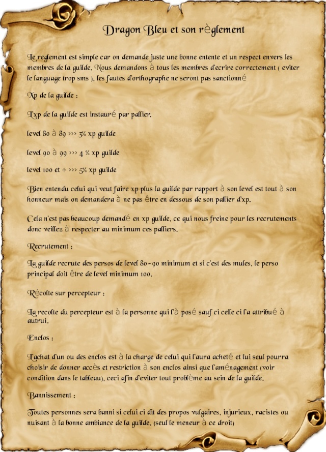règle de la guilde  Parche10