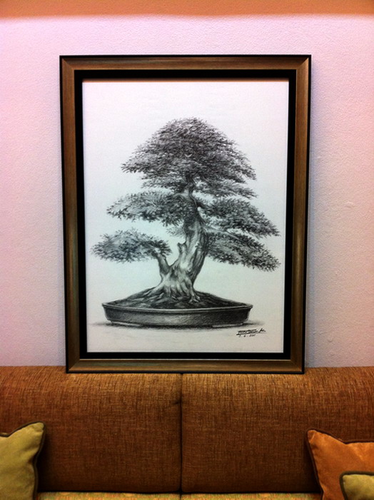 my bonsai drawing. 7471-210