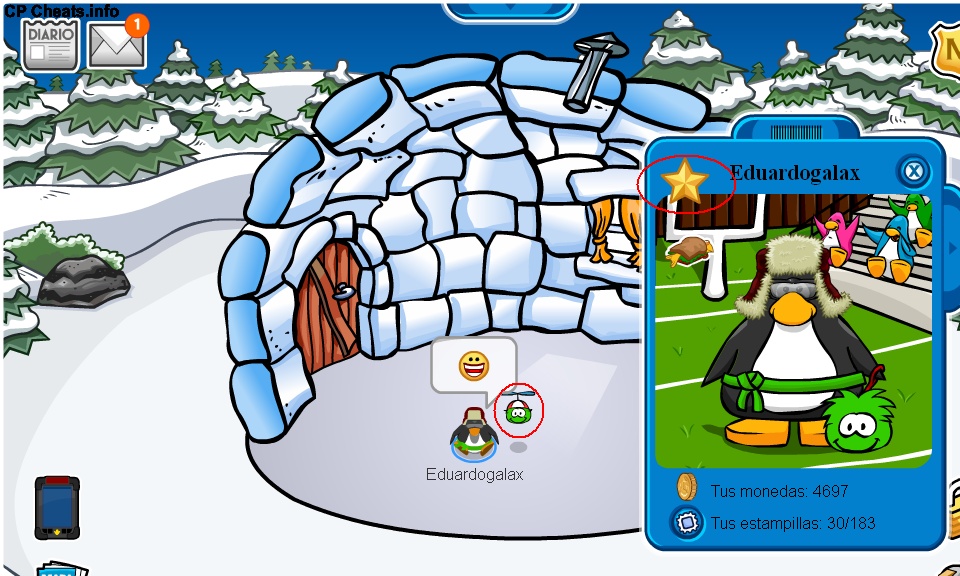 Hola CP les dire como tener puffles sin ser socio (todos) Puffle10