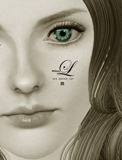 Miss L Default Eye & Eyeliner Non-HQ Version by Breyete Df10