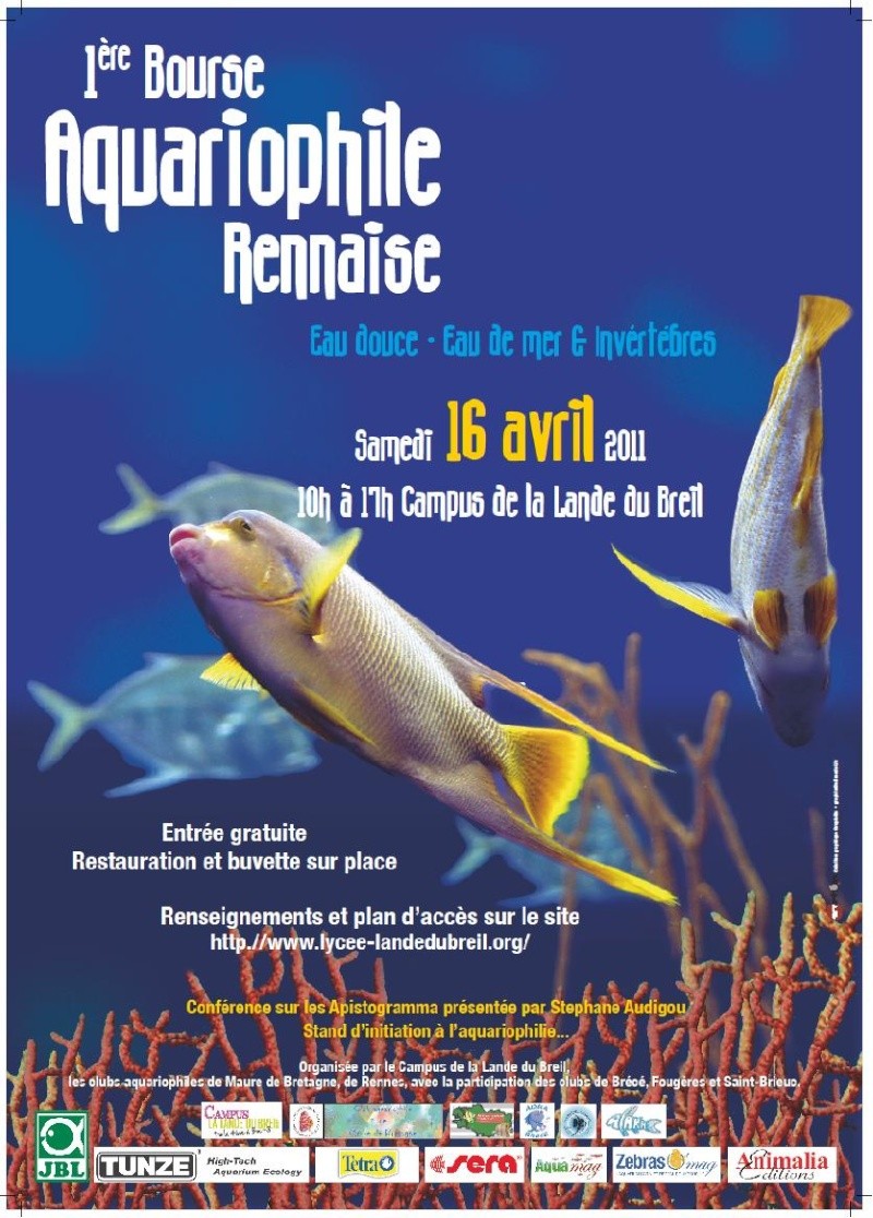 bourse aquariophile rennaise Affich10