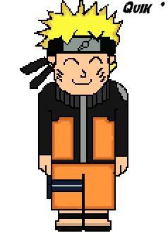 Mais premiere creation pixel art and grobers ^^' Naruto10