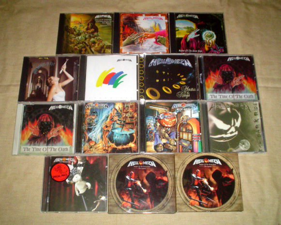 pajang koleksi cd/kaset/lp helloween kamu Albums10