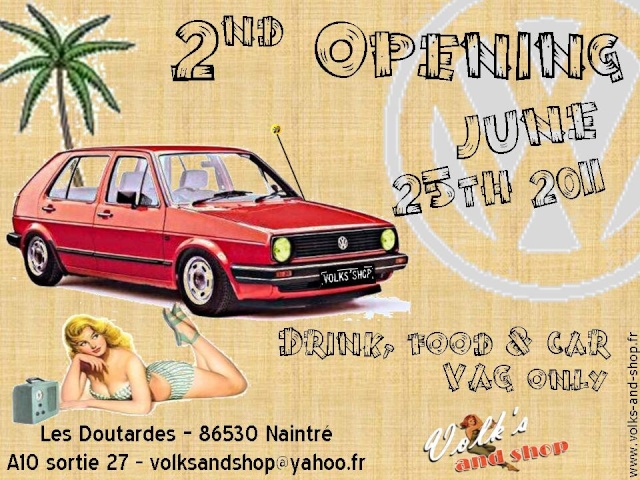 [86] 2nd Opening Volk's &
Shop Fly610