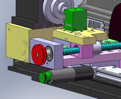 Mini Tour sur base d'un rail THK SHW27 - Page 4 Servo210