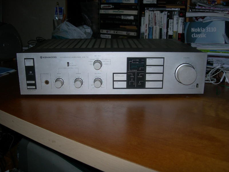 Kenwood KA-7X Integrated Stereo Amplifier (Used) SOLD Dscn1611