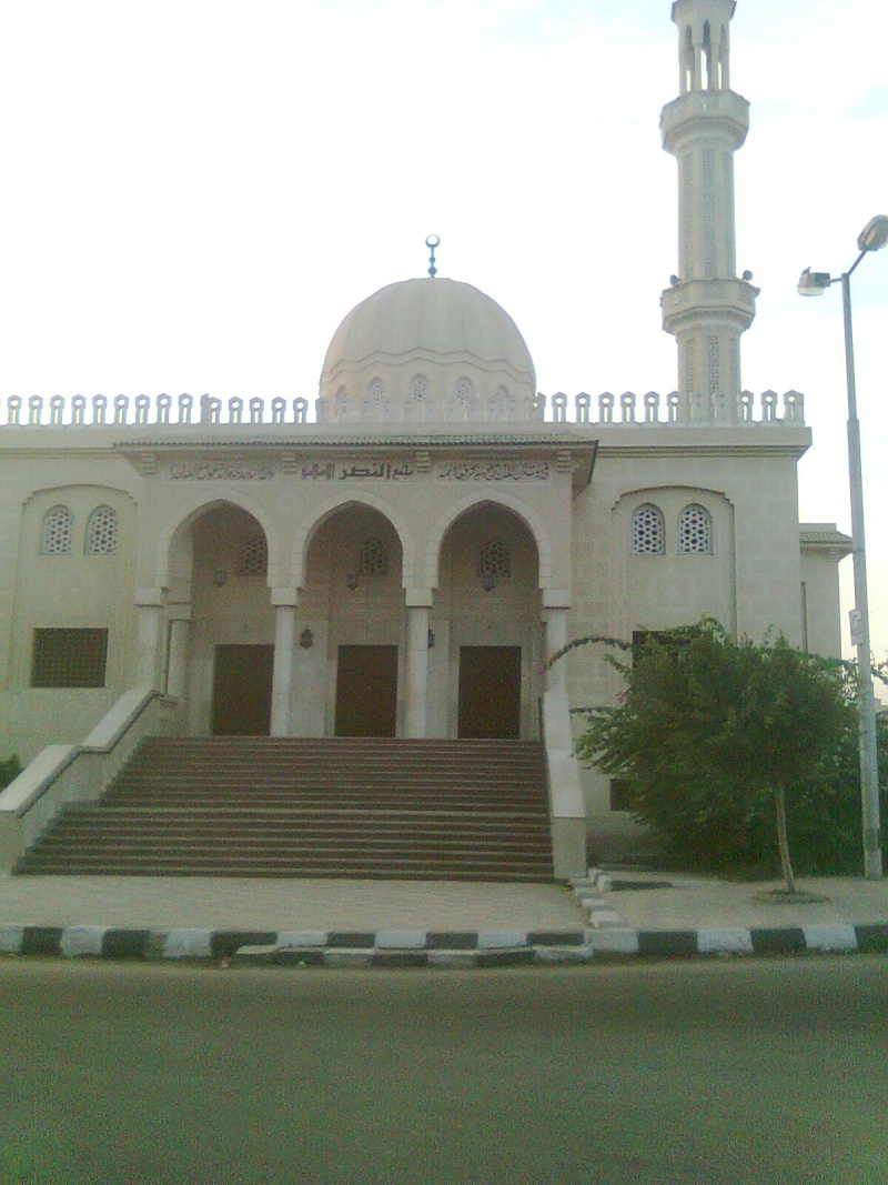 مسجد النصر تحفة معمارية فى وسط العريش  Ouuoo115