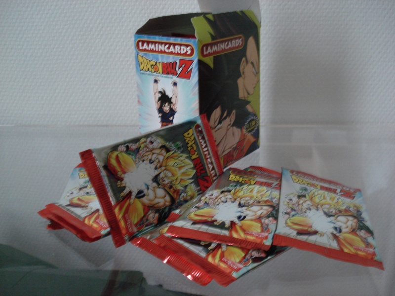 Box Dragon Ball Z lamincards série Argent 24 Boosters Dsc00514
