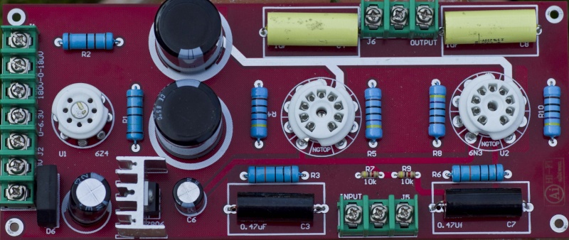 Pre-Amp su base 6N3 - SRPP  consigli per le modifiche - Pagina 2 Pcb-110