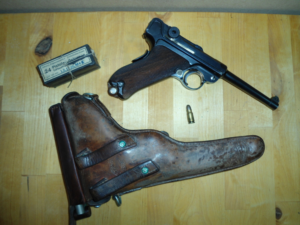 Parabellum P 06/29 pistolet d'ordonnance suisse 13_19010