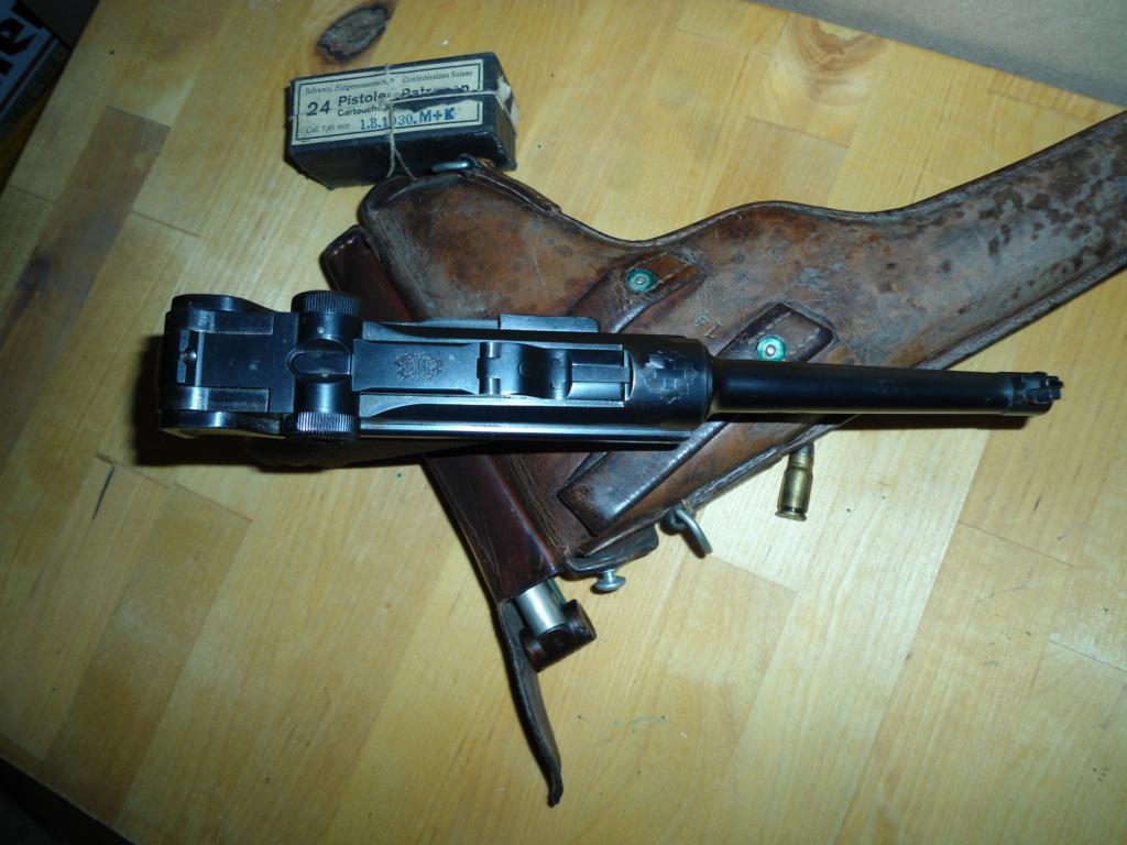 Parabellum P 06/29 pistolet d'ordonnance suisse 13_19011