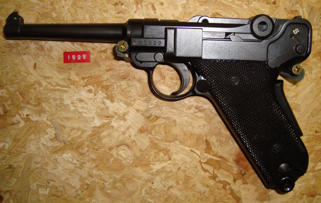 Parabellum P 06/29 pistolet d'ordonnance suisse 1929_310