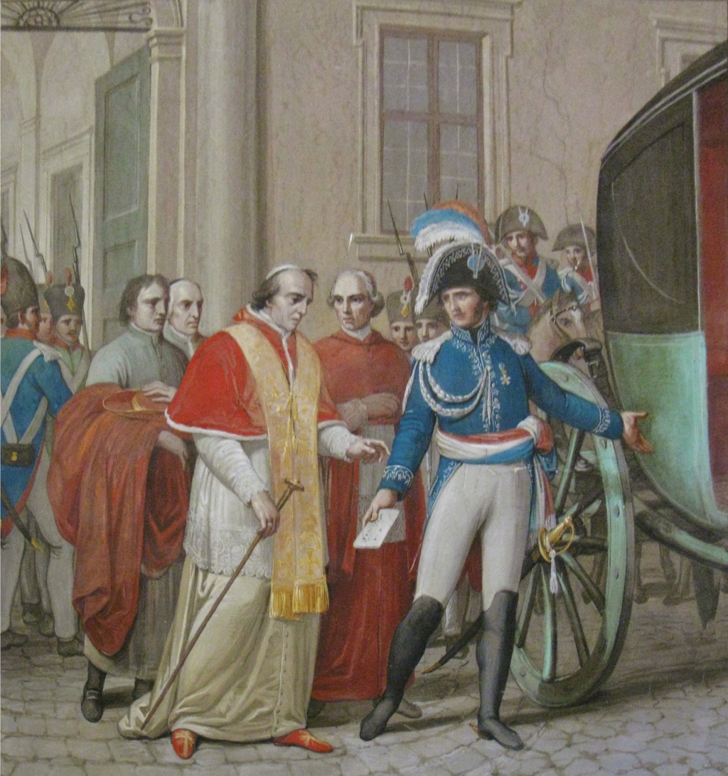 Le pape est exfiltré de Rome par le général Radet en 1809 Arrest10