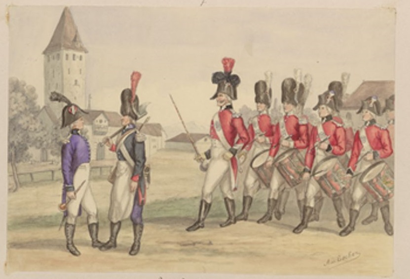 Milices du canton de Berne en 1809 Berne_12